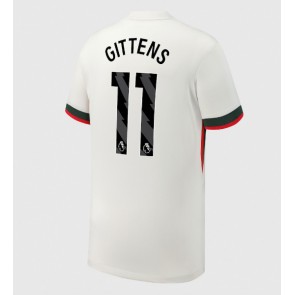 Chelsea Jamie Gittens #11 Udebanetrøje 2025-26 Kortærmet